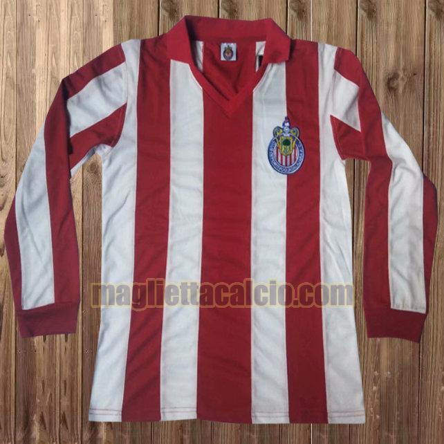 maglia manica lunga chivas usa rosso prima 60th