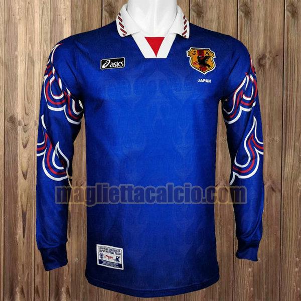 maglia manica lunga giappone uomo blu prima divisa 1996