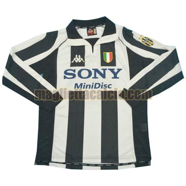 maglia manica lunga juventus uomo prima divise 1997-1998