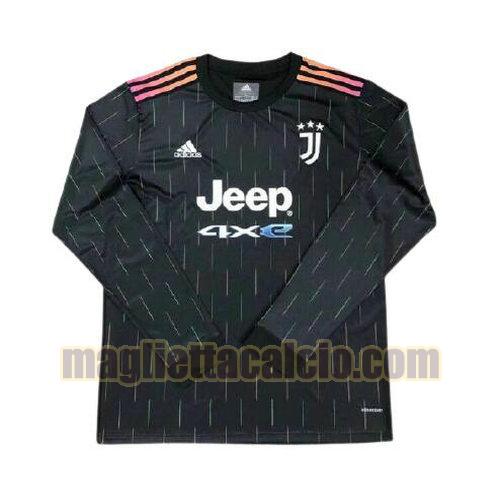 maglia manica lunga juventus uomo seconda 2021-2022