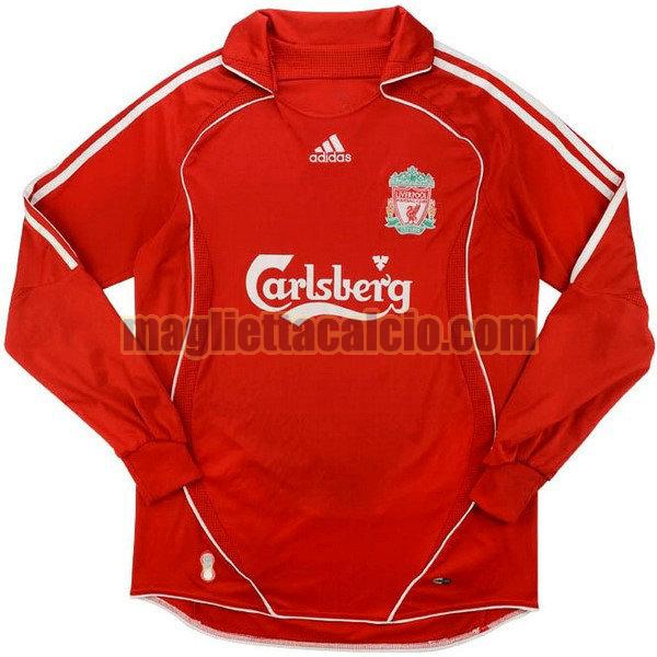 maglia manica lunga liverpool uomo prima divise 2006-2007