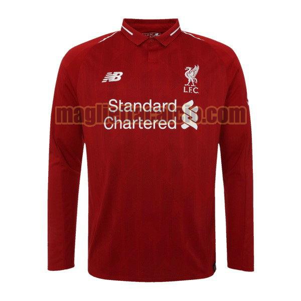 maglia manica lunga liverpool uomo prima divise 2018-2019