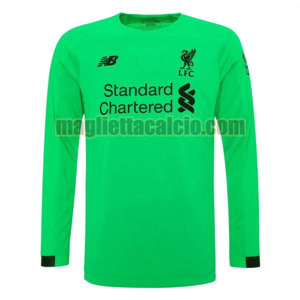 maglia manica lunga liverpool uomo seconda portiere 2019-2020