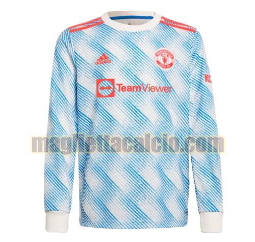 maglia manica lunga manchester united uomo seconda 2021-2022