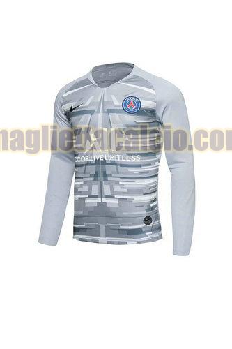 maglia manica lunga paris saint germain uomo grigio portiere 2020-2021