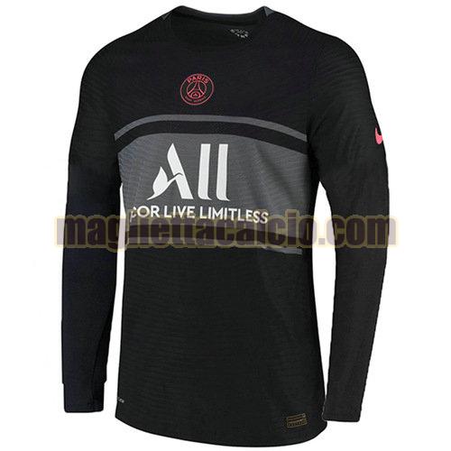 maglia manica lunga paris saint germain uomo terza 2021-2022