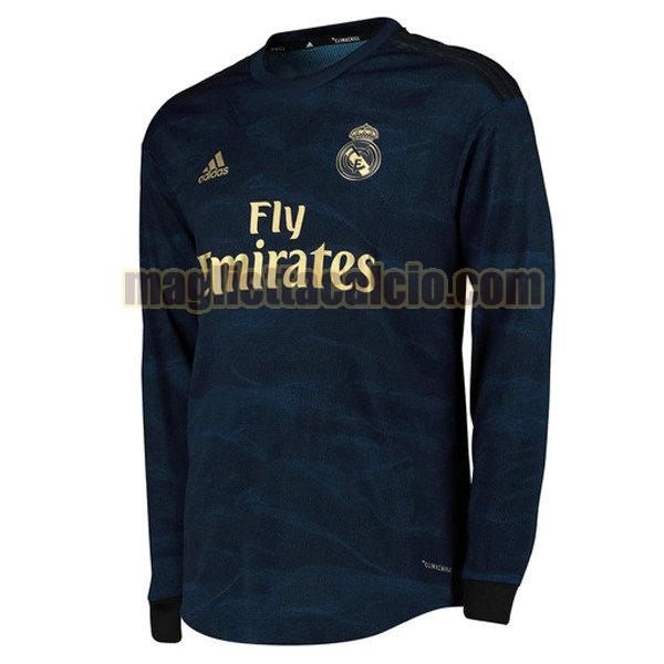 maglia manica lunga real madrid uomo seconda divise 2019-2020