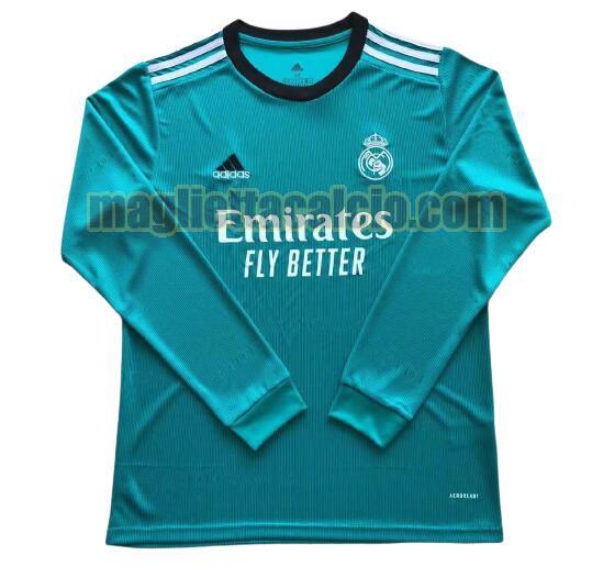 maglia manica lunga real madrid uomo terza 2021-2022