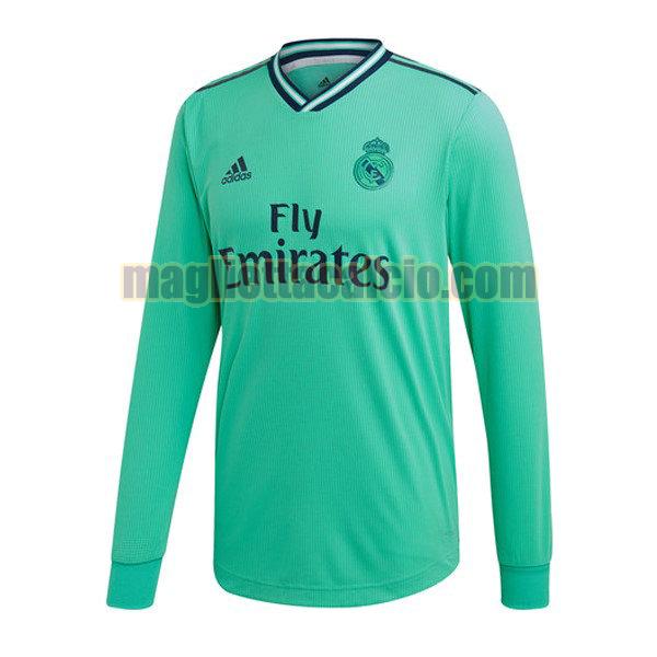 maglia manica lunga real madrid uomo terza divise 2019-2020