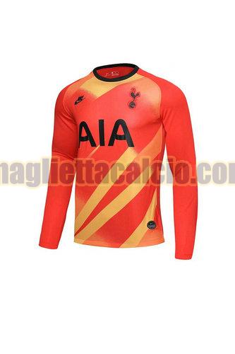 maglia manica lunga tottenham hotspur uomo arancia portiere 2020-2021