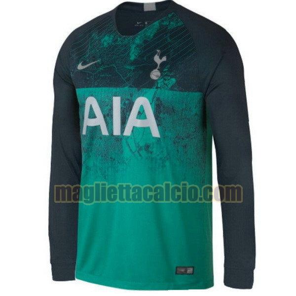 maglia manica lunga tottenham hotspur uomo terza divise 2018-2019