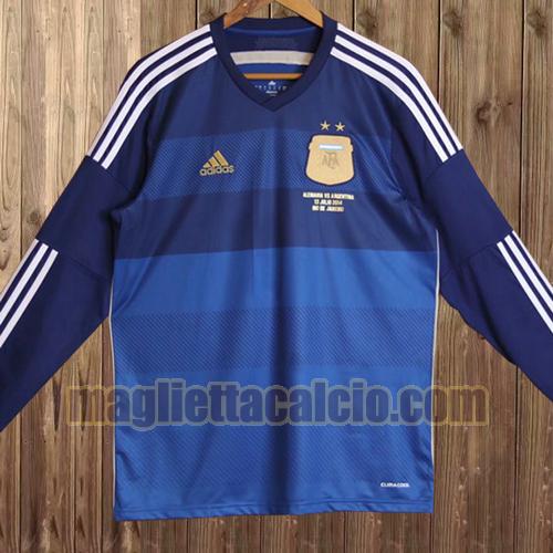 maglia maniche lunghe argentina uomo seconda 2014
