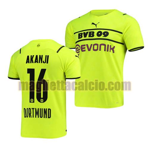 maglia manuel akanji 16 borussia dortmund uomo terza 2021-2022