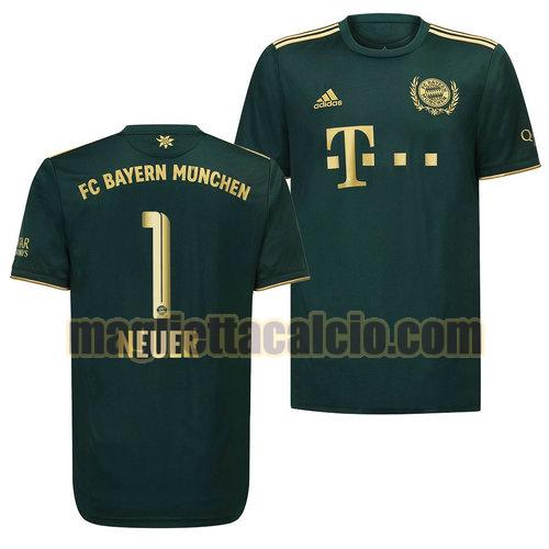 maglia manuel neuer 1 bayern monaco uomo 4th 2021-2022