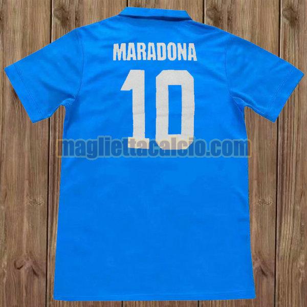 maglia maradona 10 napoli blu prima 1989-1990