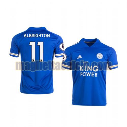 maglia marc albrighton 11 leicester city uomo prima 2020-2021