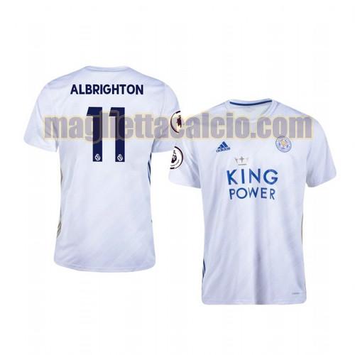 maglia marc albrighton 11 leicester city uomo seconda 2020-2021