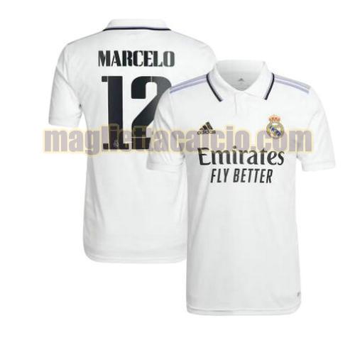 maglia marcelo 12 real madrid uomo prima 2022-2023