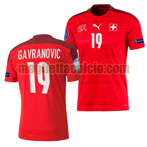 maglia mario gavranovic 19 svizzera uomo prima 2021-2022