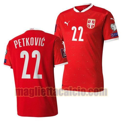 maglia marko petkovic 22 serbia uomo prima 2022