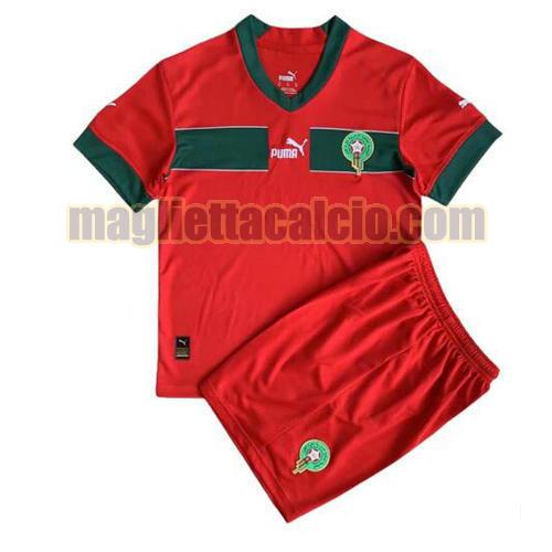 maglia marocco bambino prima 2022-2023