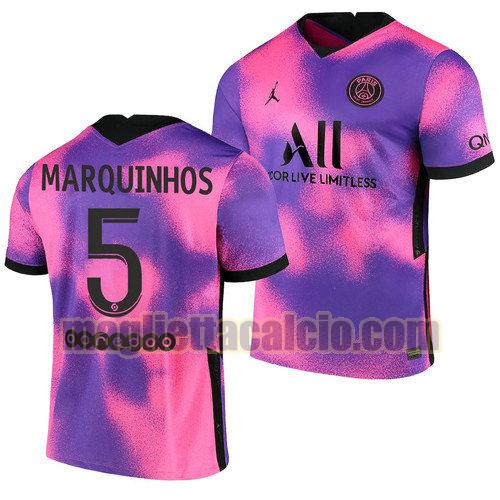 maglia marquinhos 5 paris saint germain uomo fourth 2022