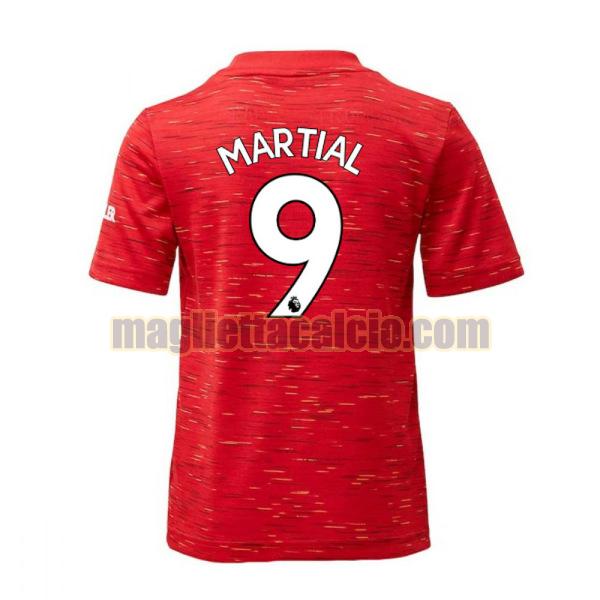 maglia martial 9 manchester united uomo prima 2020-2021
