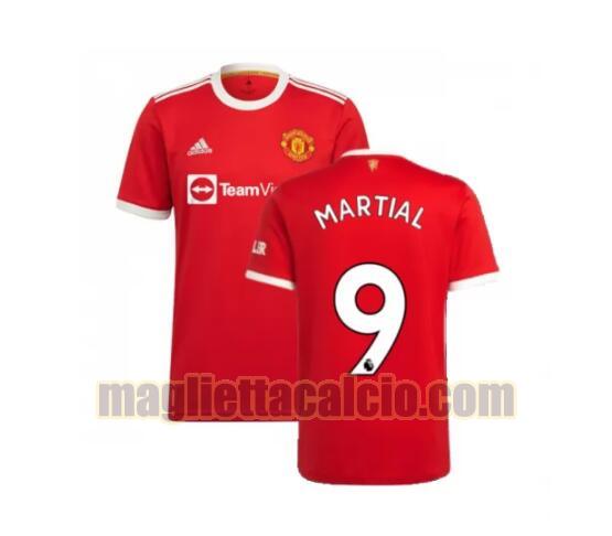 maglia martial 9 manchester united uomo prima 2021-2022