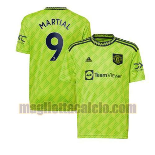 maglia martial 9 manchester united uomo terza 2022-2023