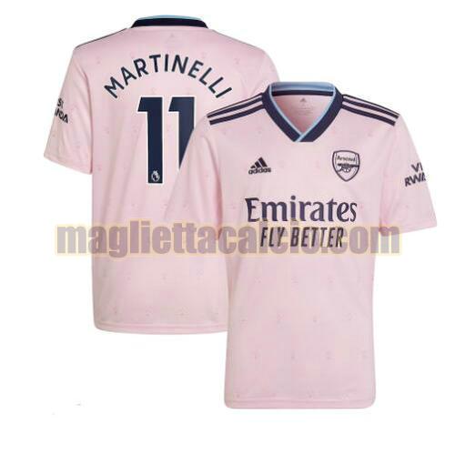 maglia martinelli 11 arsenal uomo terza 2022-2023