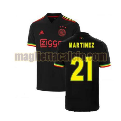 maglia martinez 21 ajax uomo terza 2021-2022