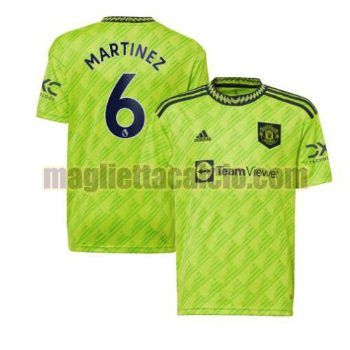 maglia martinez 6 manchester united uomo terza 2022-2023