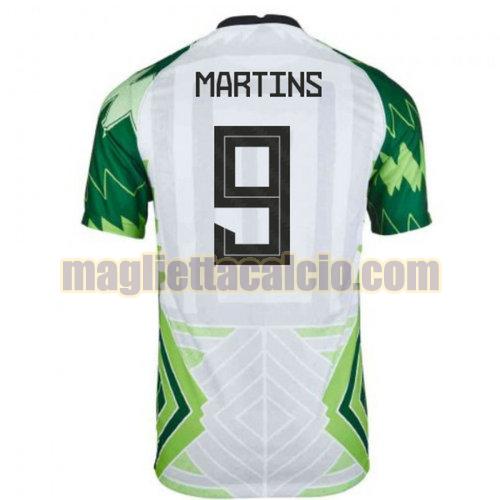 maglia martins 9 nigeria uomo prima 2020-2021