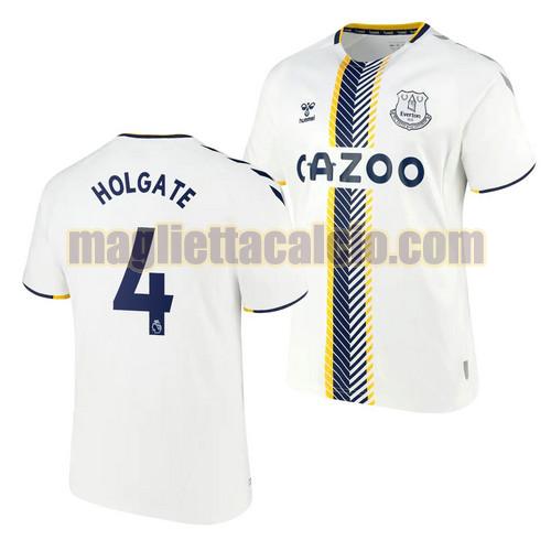 maglia mason holgate 4 everton uomo terza 2021-2022