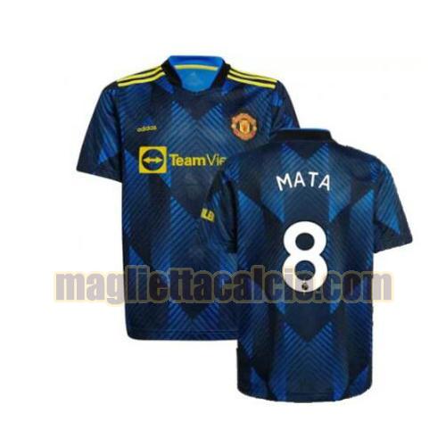 maglia mata 8 manchester united uomo terza 2021-2022