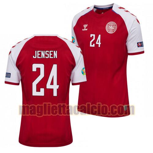 maglia mathias jensen 24 denmark uomo prima 2021-2022