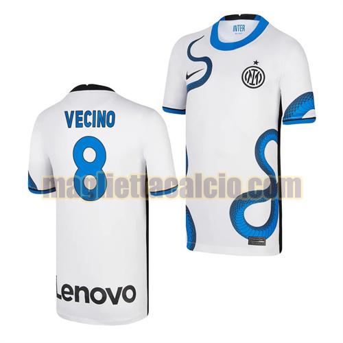 maglia matias vecino 8 inter milan uomo seconda 2021-2022