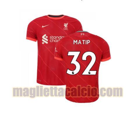 maglia matip 32 liverpool uomo prima 2021-2022