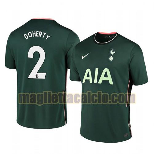 maglia matt doherty 2 tottenham hotspur uomo seconda 2020-2021
