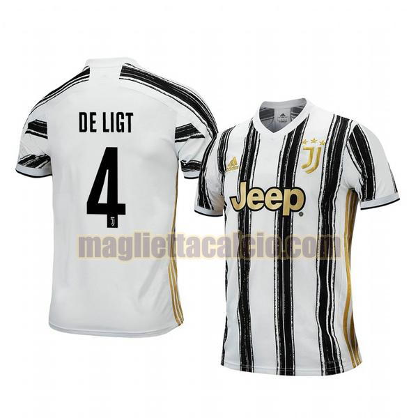 maglia matthijs de ligt 4 juventus uomo prima 2020-2021