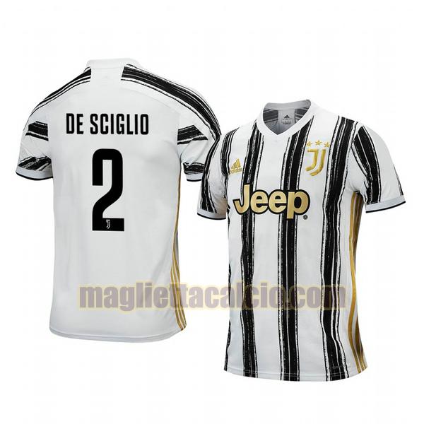 maglia mattia de sciglio 2 juventus uomo prima 2020-2021