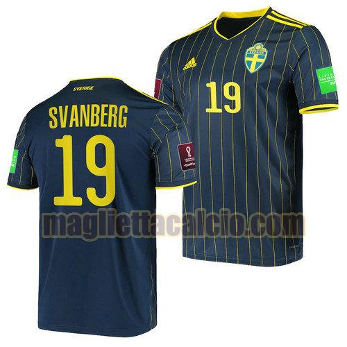 maglia mattias svanberg 19 svezia uomo seconda 2022