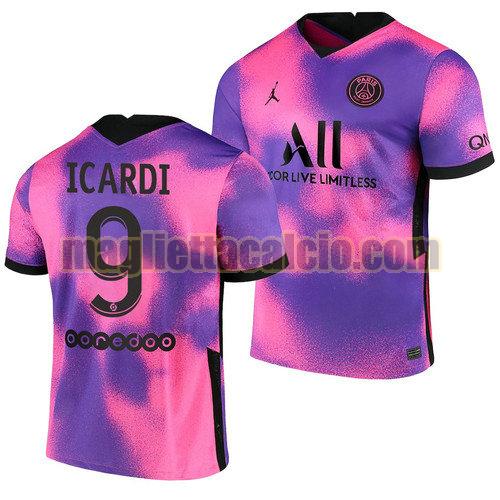 maglia mauro icardi 9 paris saint germain uomo fourth 2022