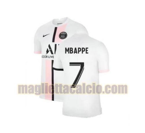 maglia mbappe 7 paris saint germain uomo seconda 2021-2022