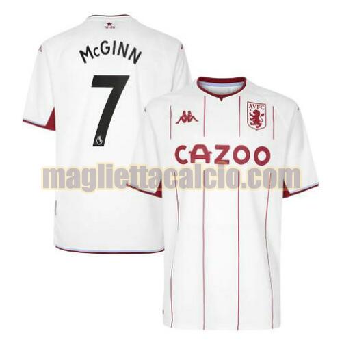 maglia mcginn 7 aston villa uomo seconda 2021-2022