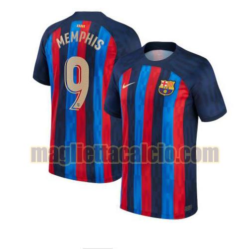 maglia memphis 9 barcellona uomo prima 2022-2023