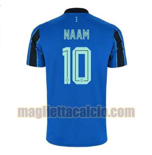 maglia met eigen naam en nummer 10 ajax uomo seconda 2021-2022