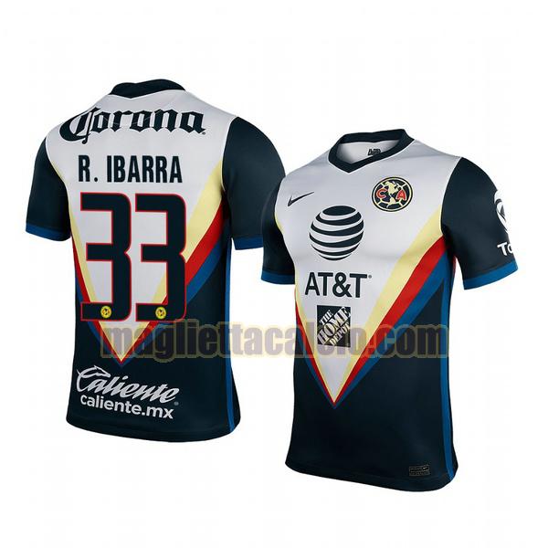 maglia miguel leyva 33 club américa uomo seconda 2020-2021