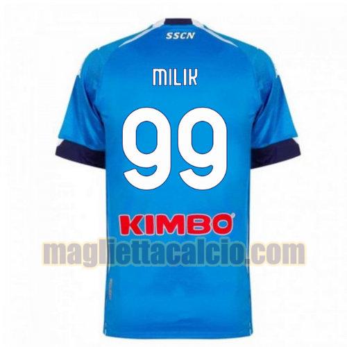 maglia milik 99 napoli uomo prima 2020-2021