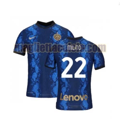 maglia milito 22 inter milan uomo prima 2021-2022